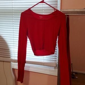 (3FOR$15) Express crop long sleeve